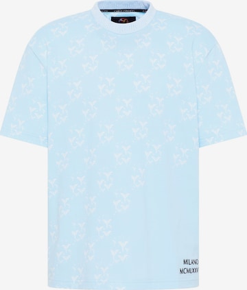 Carlo Colucci Shirt 'De Paoli' in Blau: predná strana