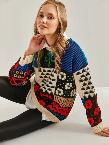 Pullover 'Pullover' di Bianco Lucci in beige