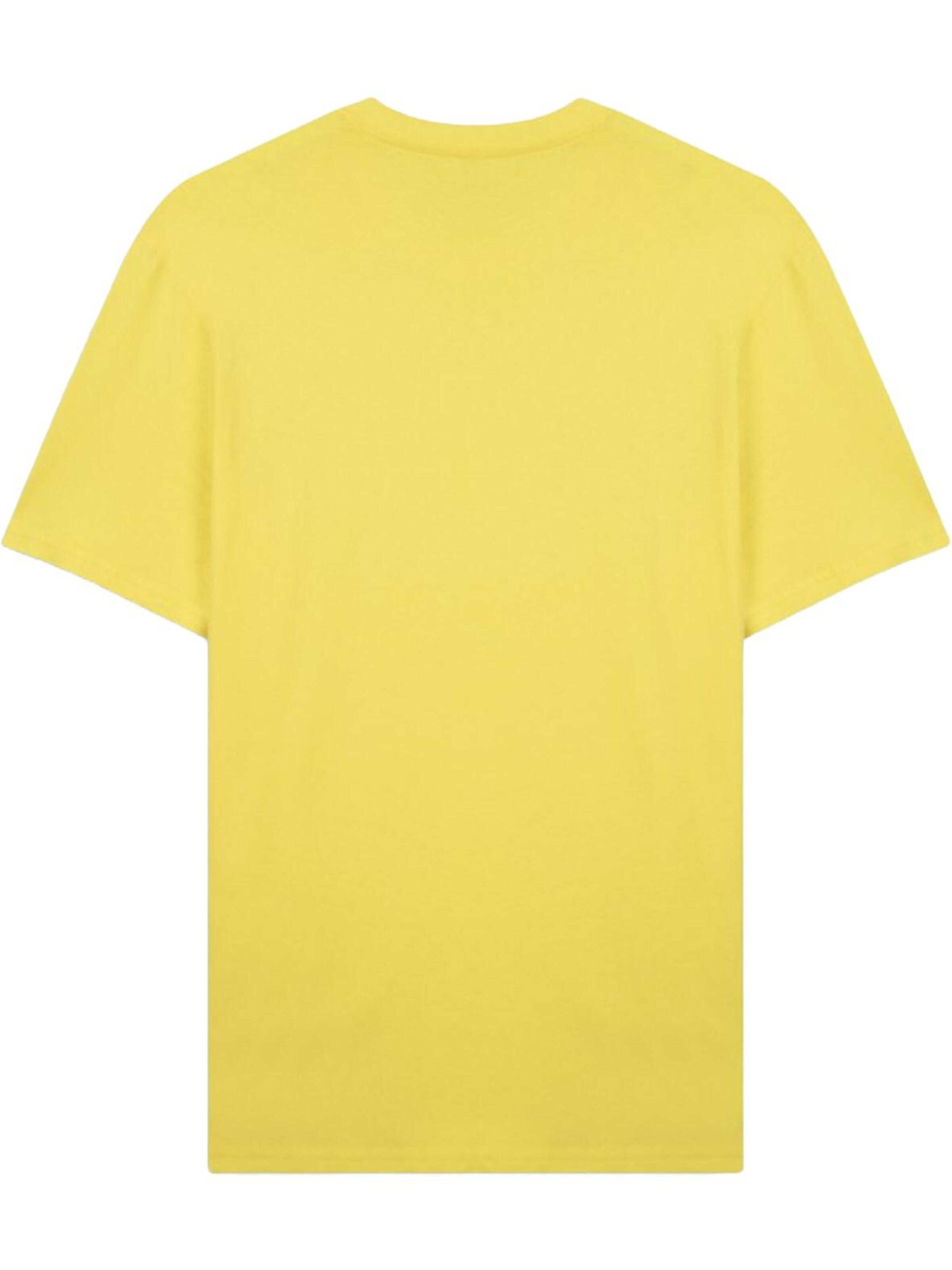 T-Shirt 'Minimal Print T-Shirt' LTB Jeans en jaune