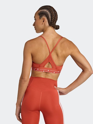 ADIDAS PERFORMANCE Бюстье Спортивный бюстгальтер 'Aeroreact' в Оранжевый