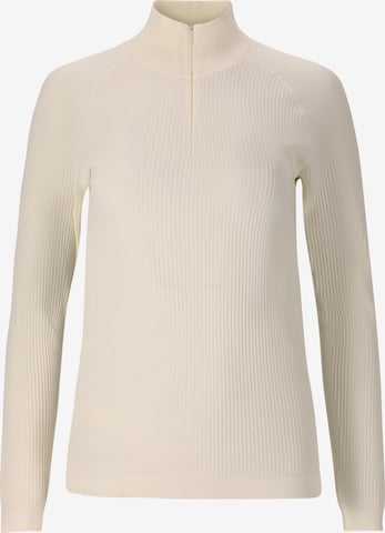 AthleciaTehnička sportska majica - bijela boja: prednji dio