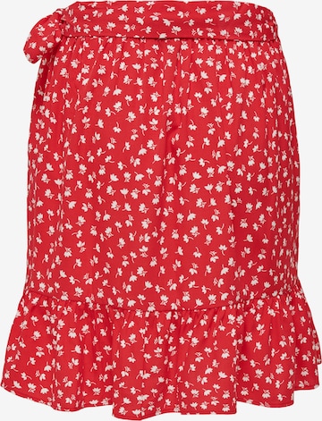 ONLY - Falda 'Olivia' en rojo