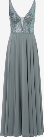 Marie Lund Evening Dress in Green: front