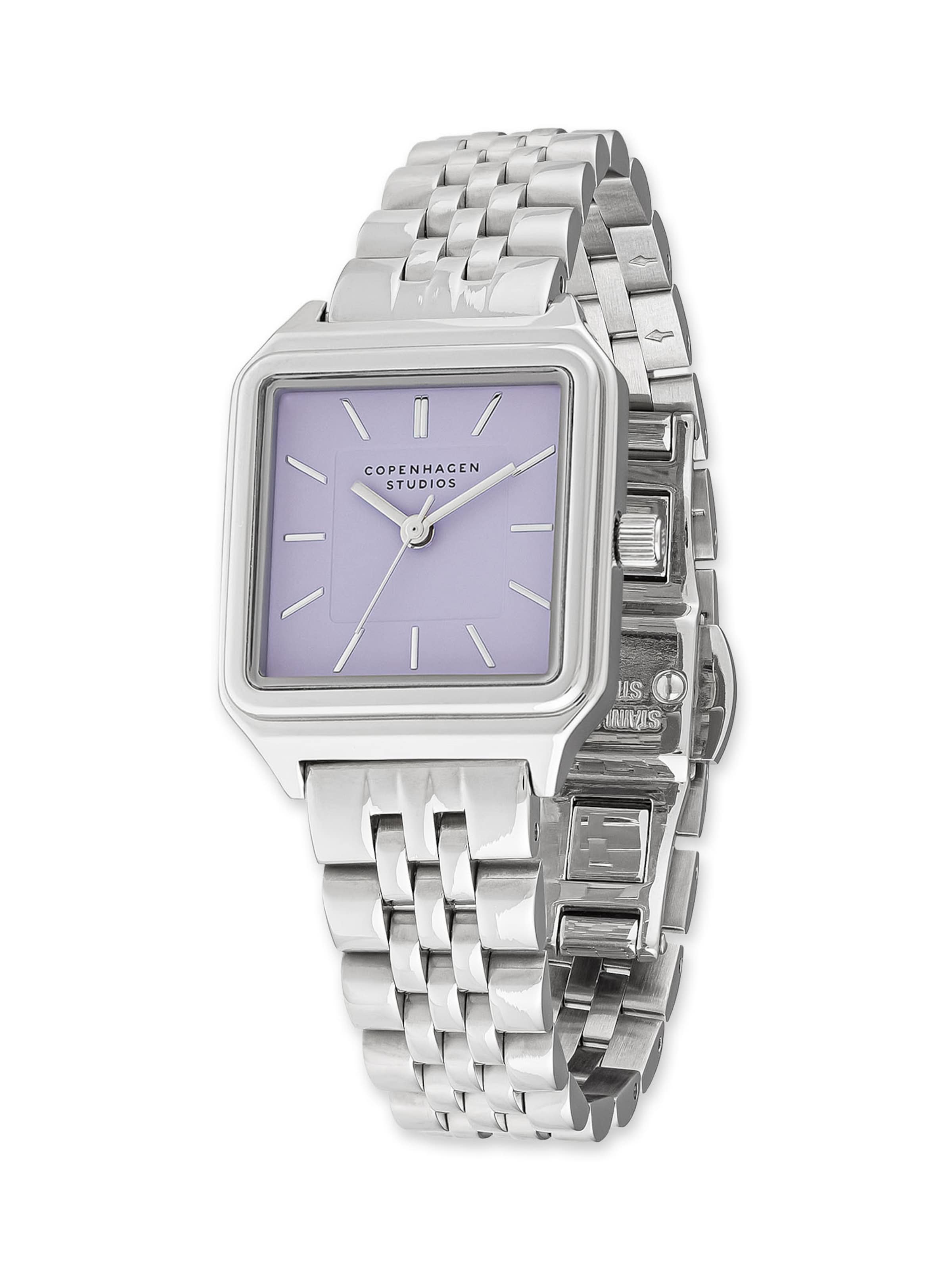 Montre à affichage analogique Copenhagen Studios en argent