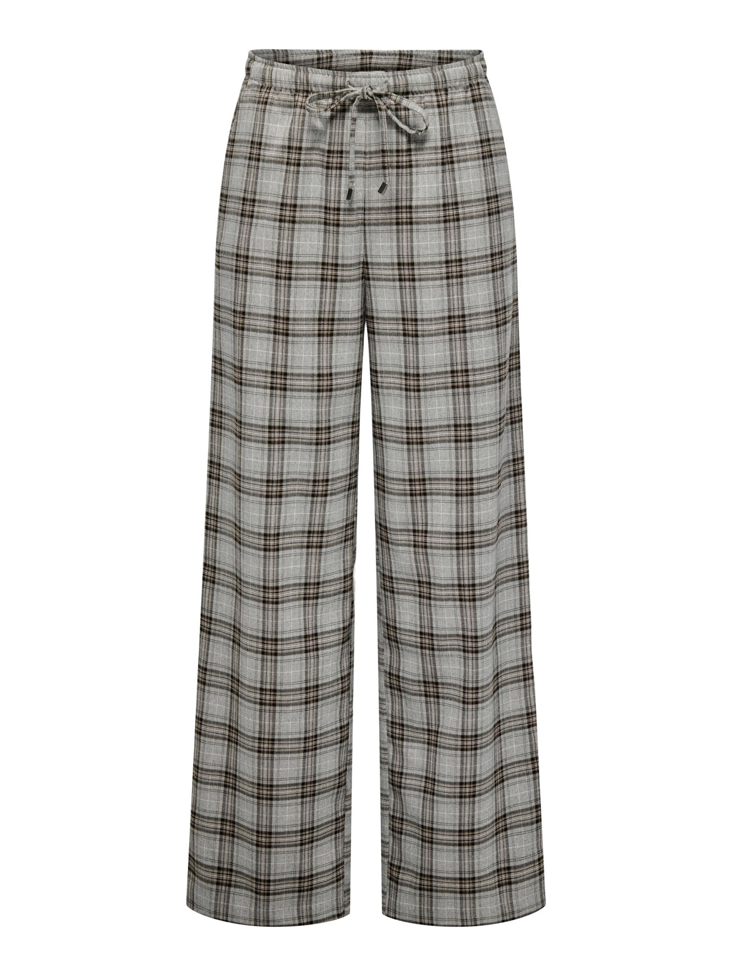 ONLY Regular Pants 'ONLISADORA' in Grey: front