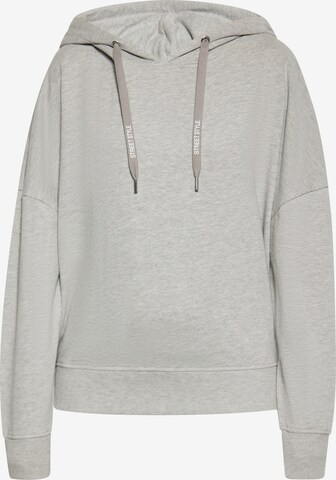 swirly Sweatshirt in Grey: front