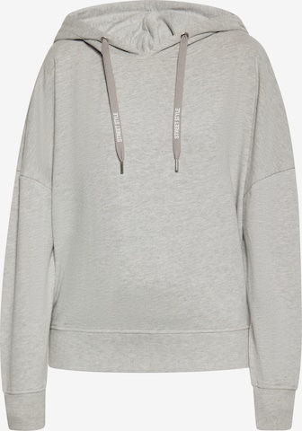 Sweat-shirt swirly en gris : devant