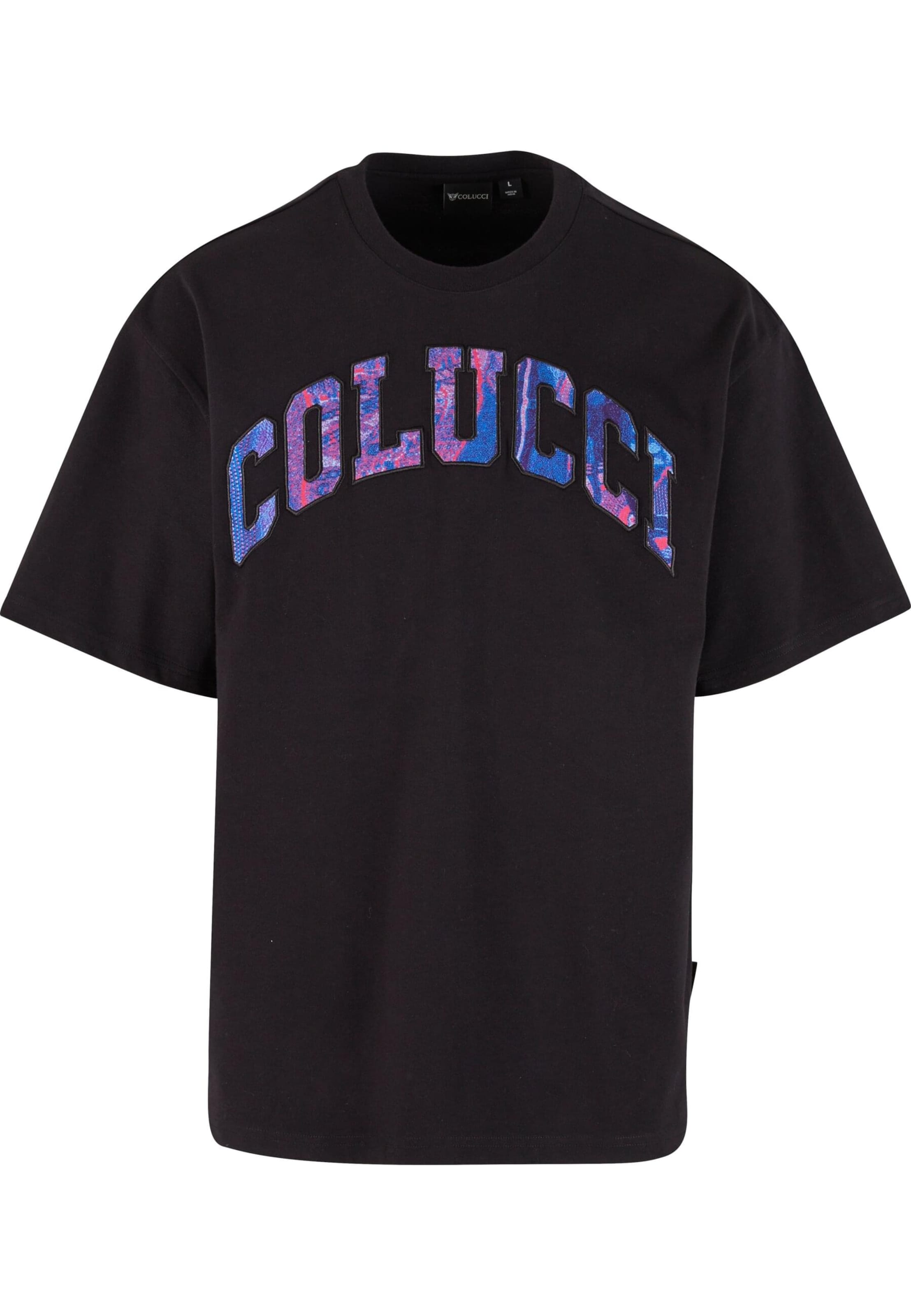 Colucci Tričko 'College' – černá: přední strana