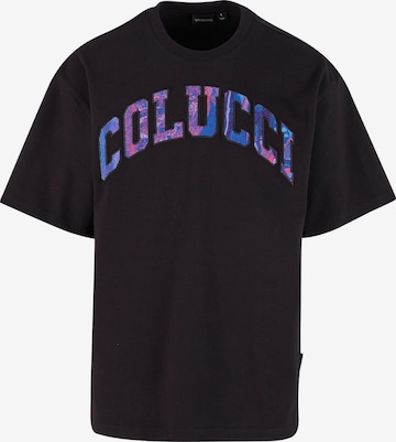 Colucci Shirt 'College' in Black: front