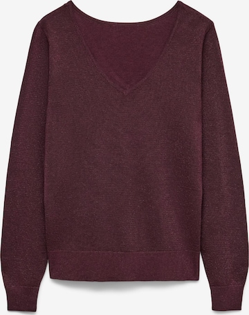 Pull-over '10317960' VERO MODA en rouge : devant