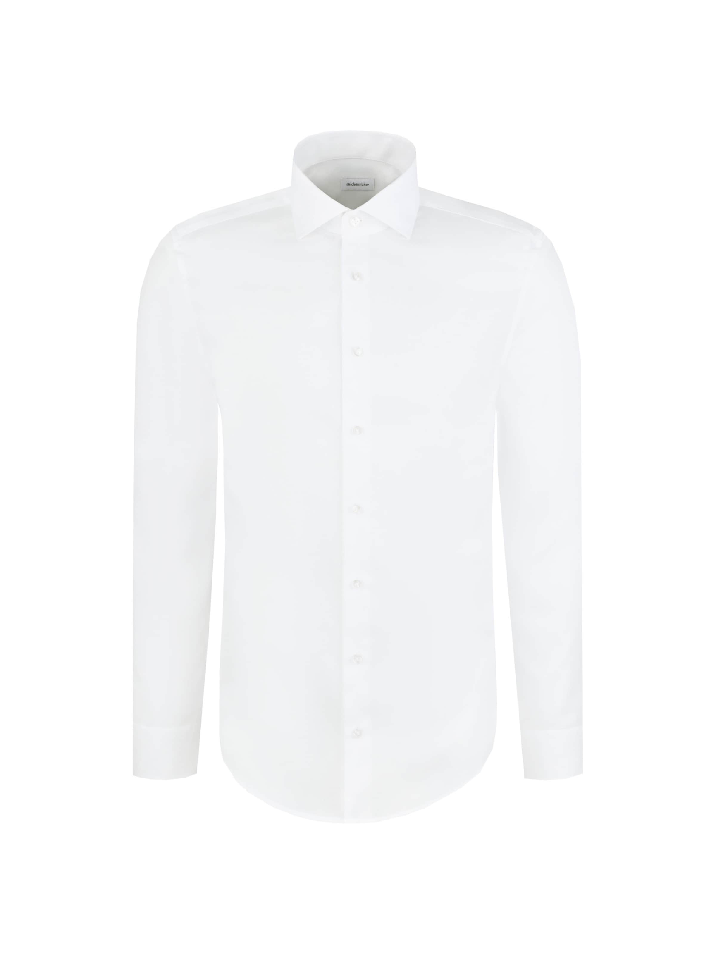 SEIDENSTICKER Chemise business 'Schwarze Rose' en blanc, Vue avec produit