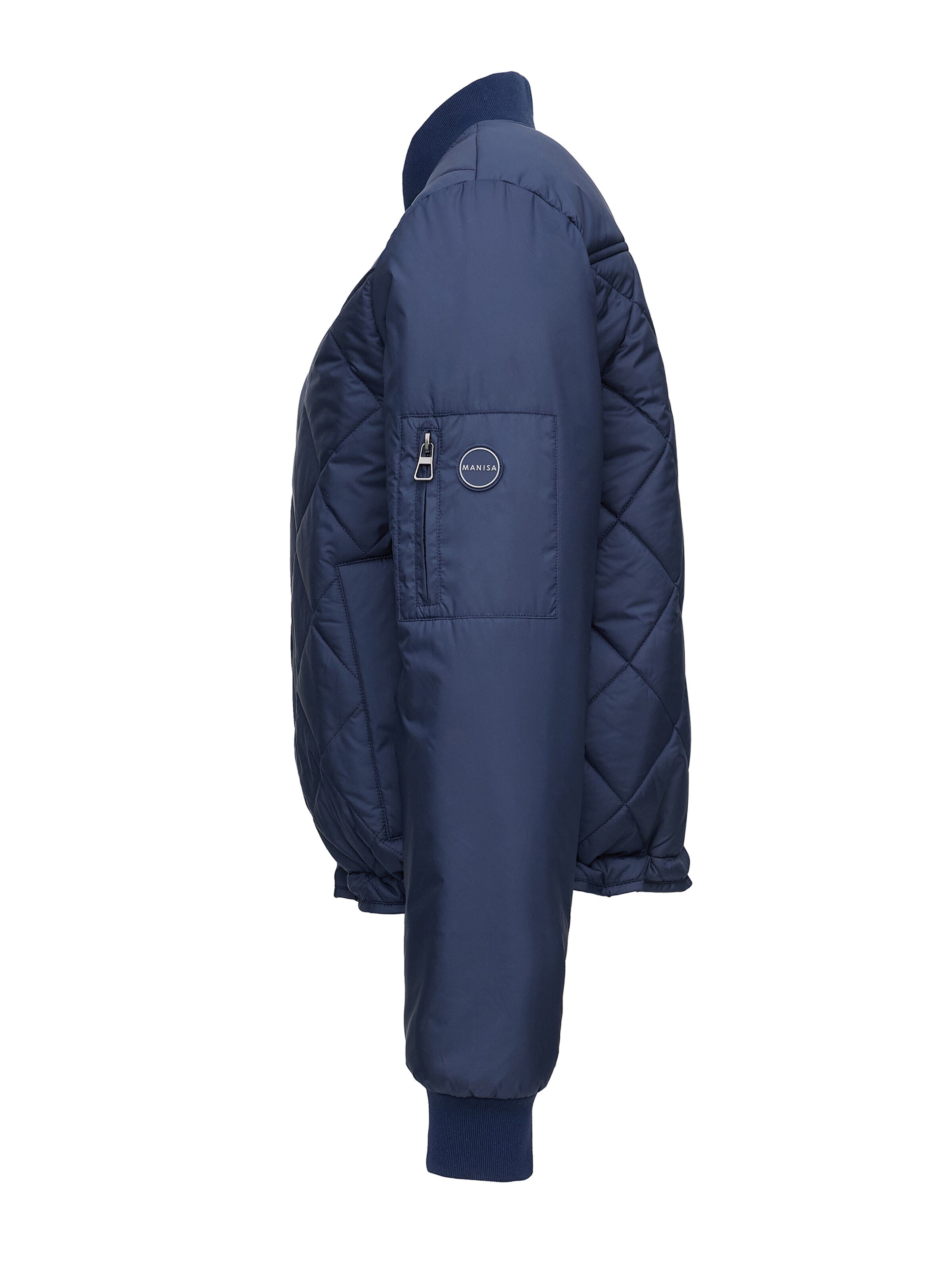MANISA Übergangsjacke 'Steppjacke'‌‌‌‌‌‌‌‌‌‌ in Blau