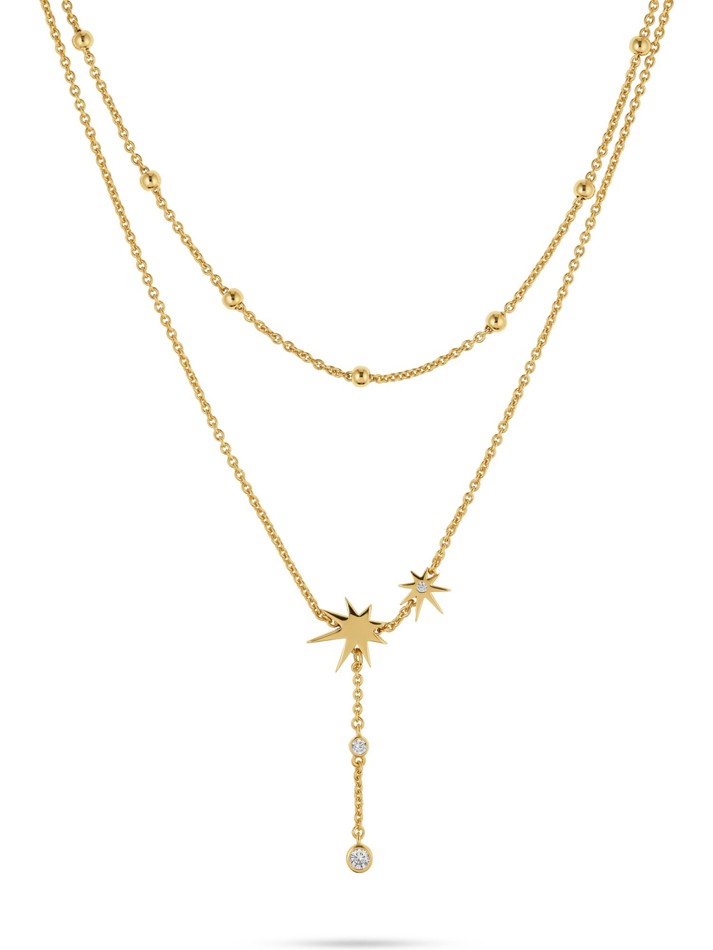 JETTE Kette in Gelb: Vorderseite