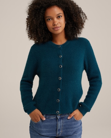 WE Fashion Cardigan i blå: forside