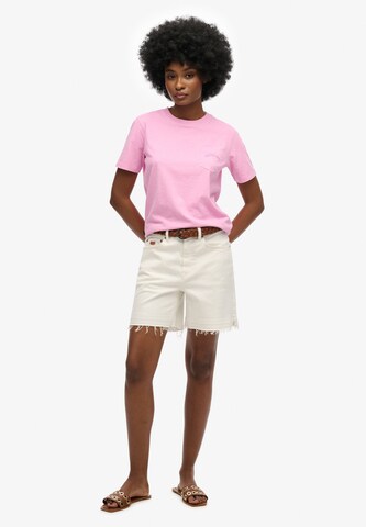 Superdry Shirt 'Essential' in Pink
