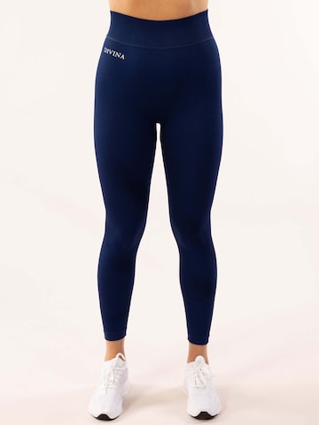 Divina Skinny Hose 'Novi' in Blau: Vorderseite