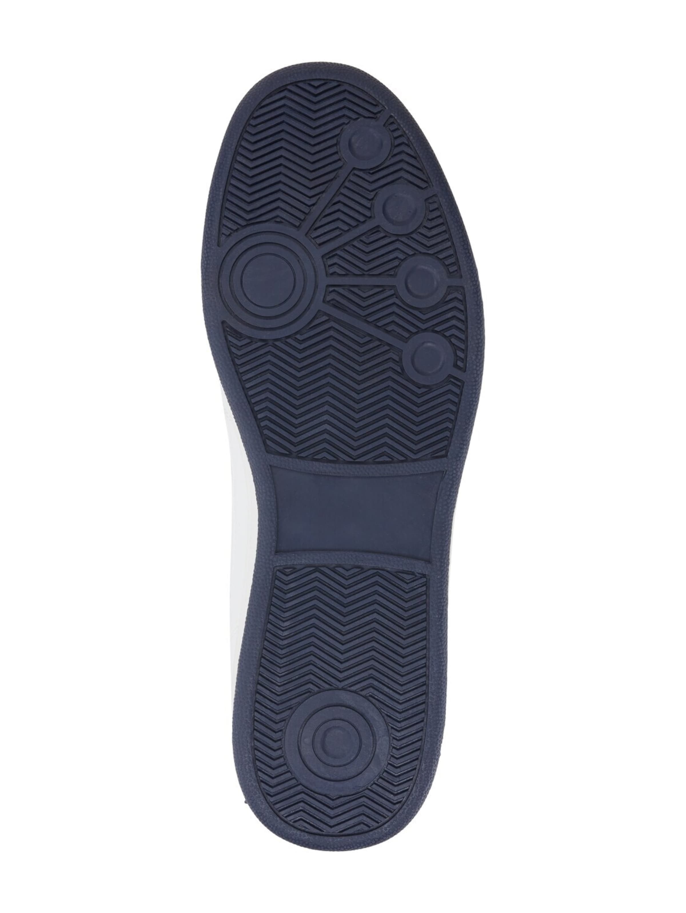 TOM TAILOR - Zapatillas deportivas bajas en blanco