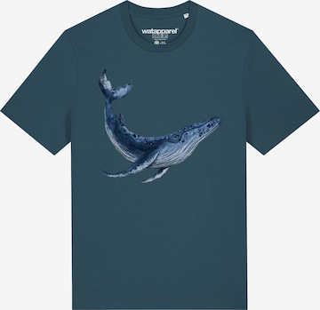 Watapparel Shirt ' Wal ' in Blue: front