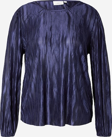 Camicia da donna 'CARLAZO' di ONLY Carmakoma in blu: frontale