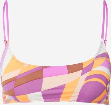 Bustier Hauts de bikini Cotton On Body en violet : devant
