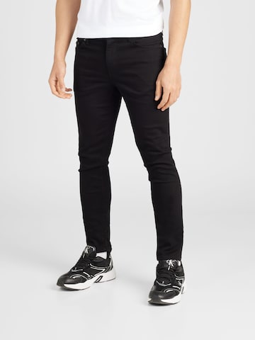 Slimfit Jeans 'LOOM' di Only & Sons in nero: frontale