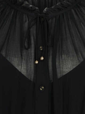 Abito camicia di Banana Republic Tall in nero