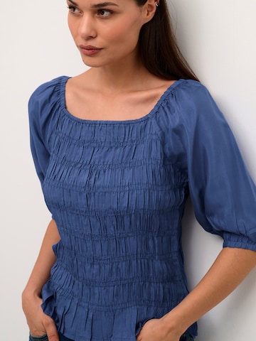 Cream Bluse 'Almas' in Blau