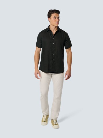 No Excess Regular fit Button Up Shirt in Black