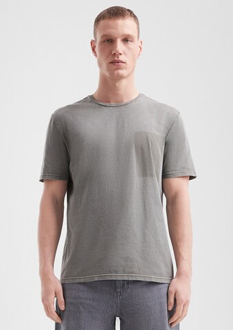 T-Shirt QS en gris : devant
