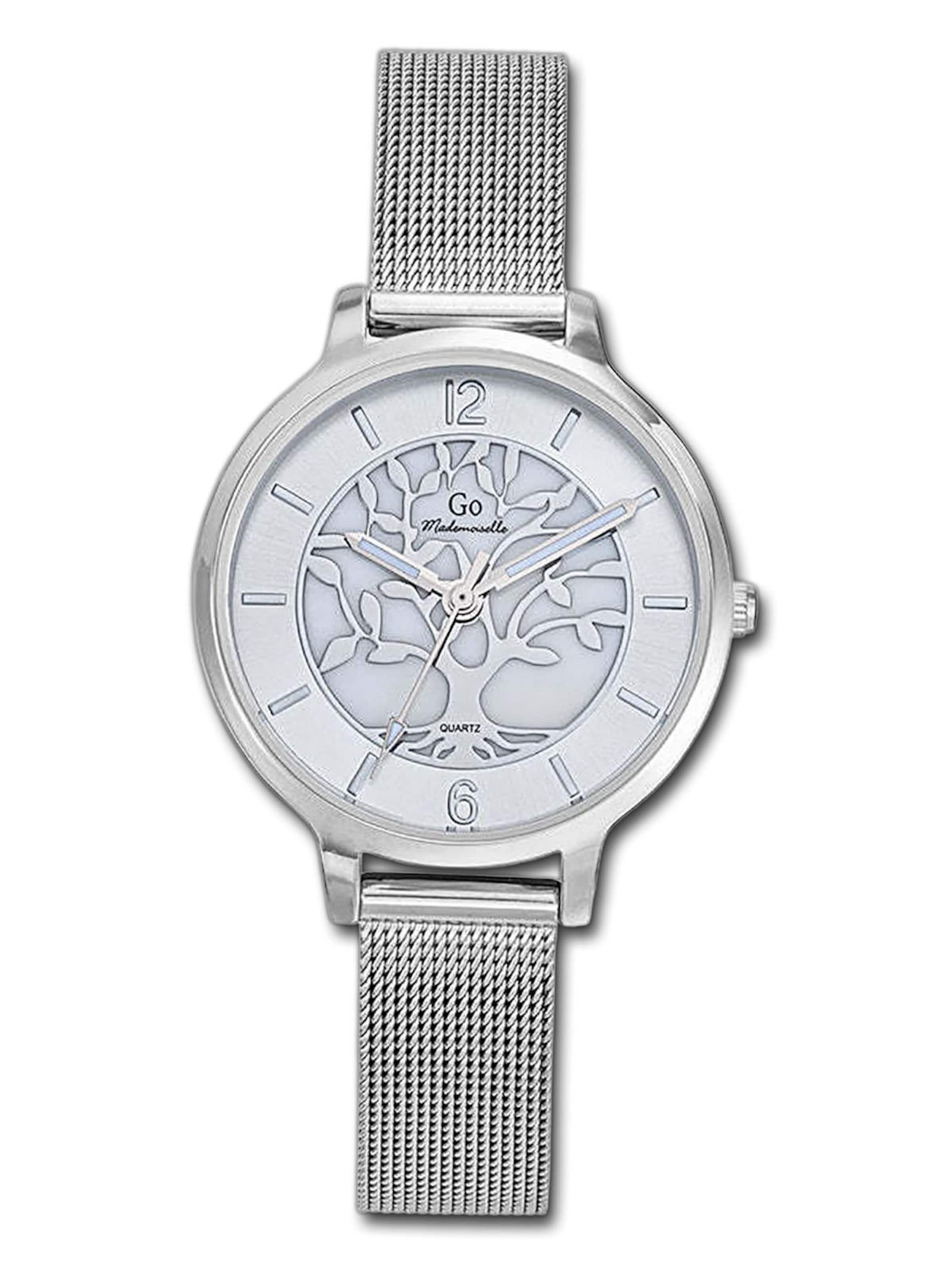 GO GirlOnly Analog Watch in Silver: front