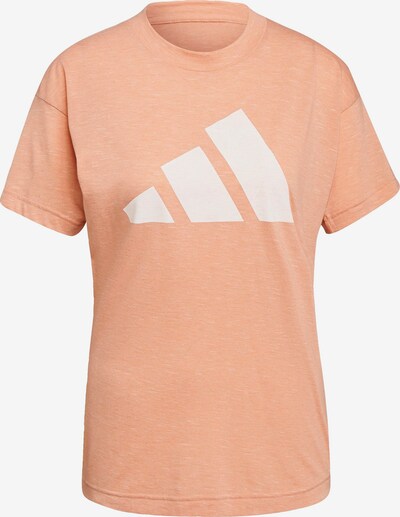 ADIDAS PERFORMANCE Functioneel shirt 'Winners 2.0' in de kleur Perzik / Wit, Productweergave