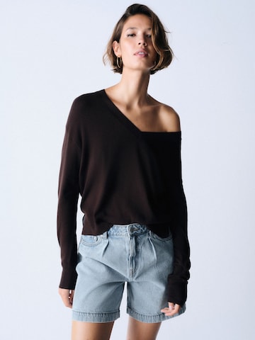 The Set Regular Shorts in Blau