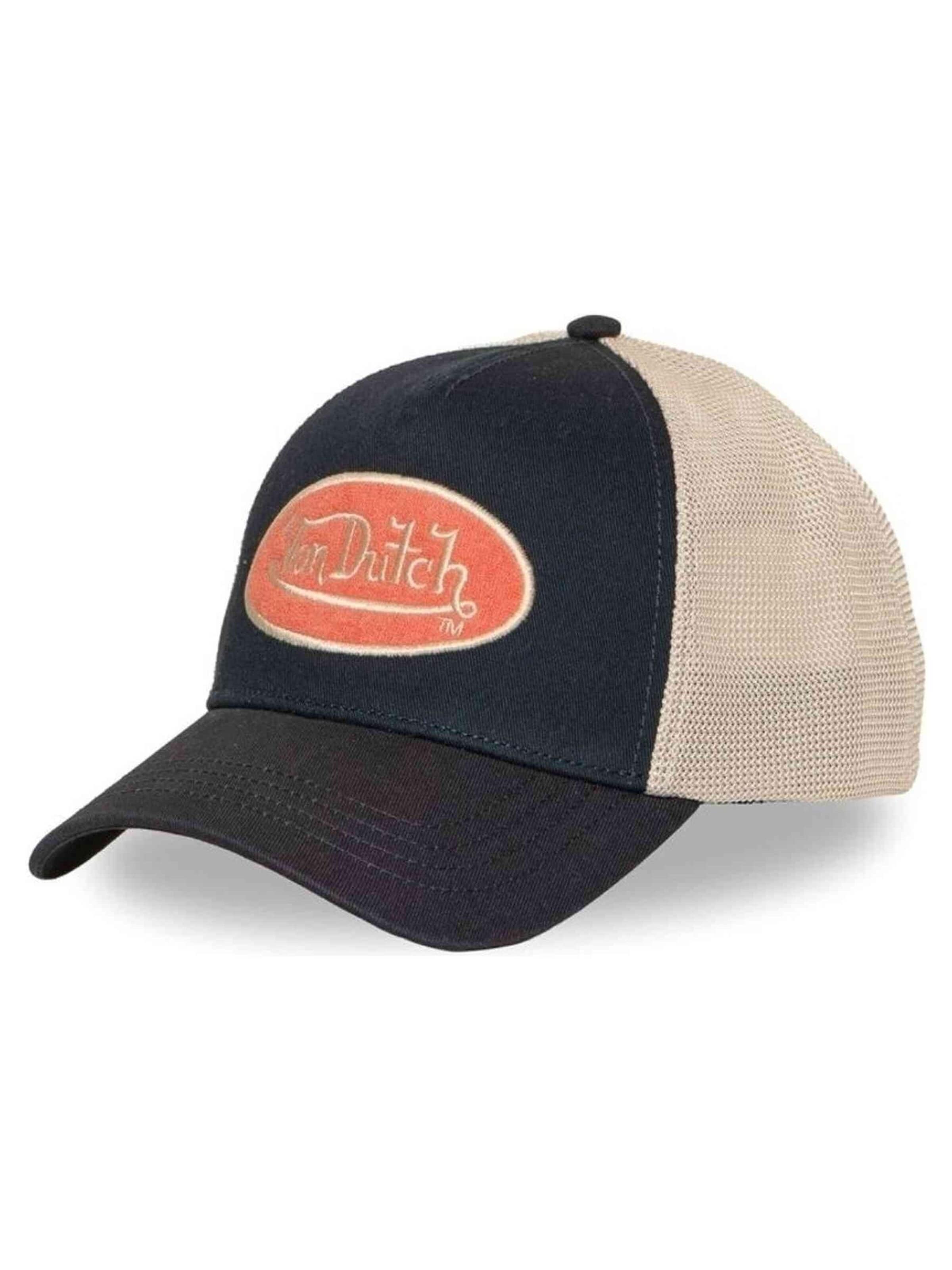 Von Dutch - Gorra 'Gorra von dutch marino terry patch orange blue trucker cap' en azul