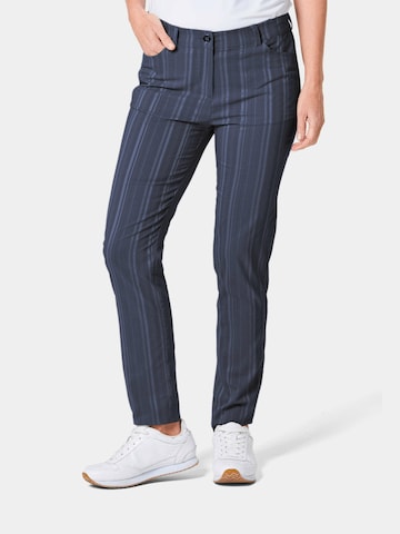 Goldner Regular Broek in Blauw: voorkant