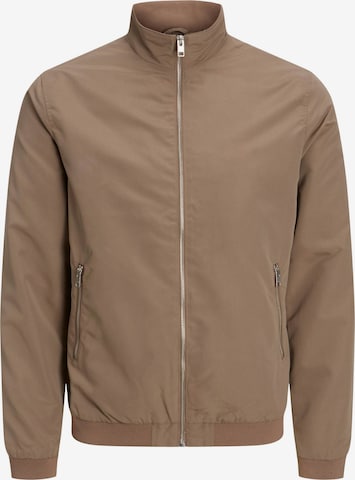 Veste mi-saison 'Rush' JACK & JONES en marron : devant