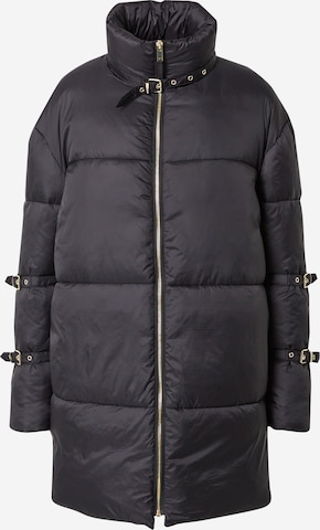 Hoermanseder x About You Winter Coat 'Duffy' in Black: front