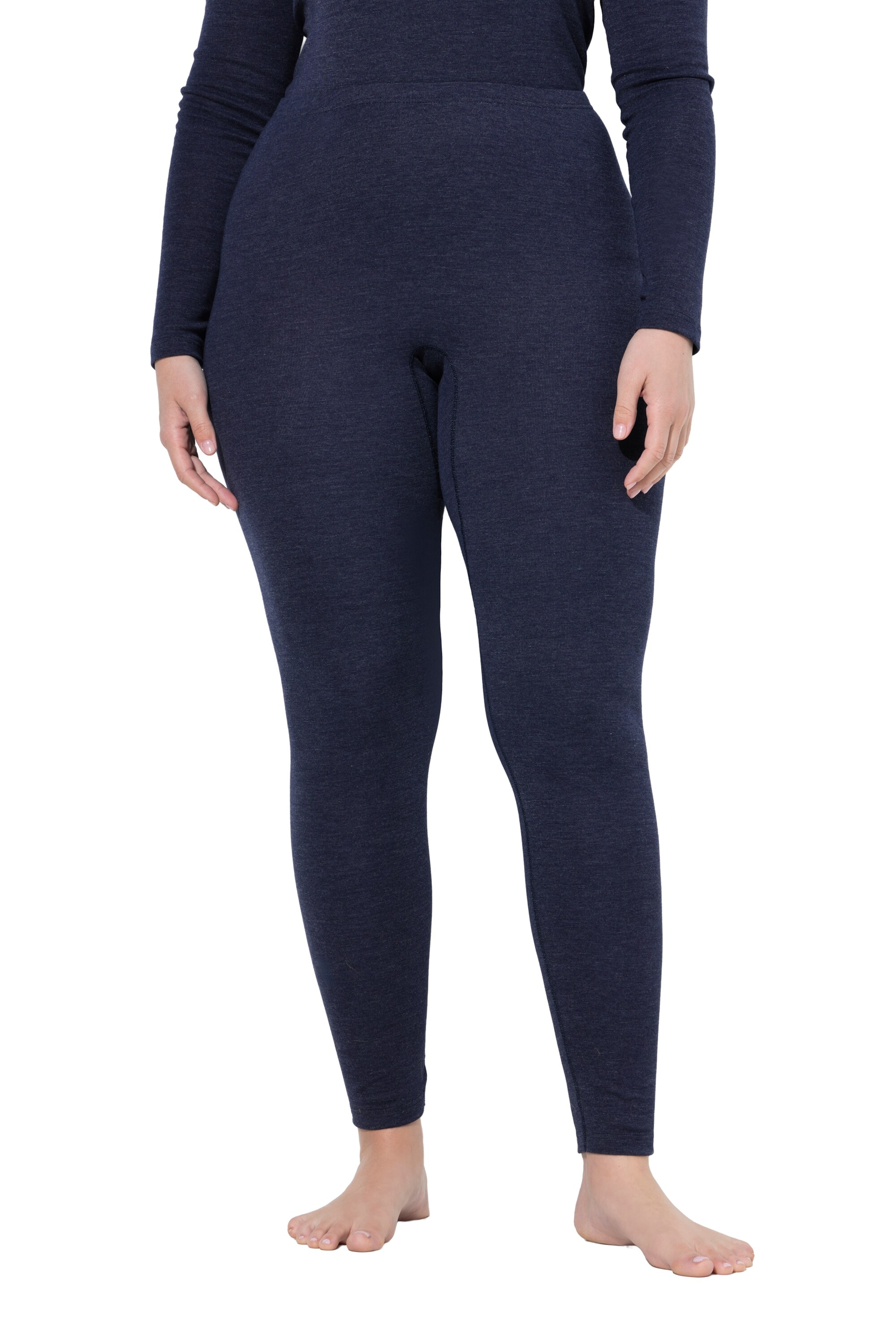 Ulla Popken Skinny Leggings in Blue: front