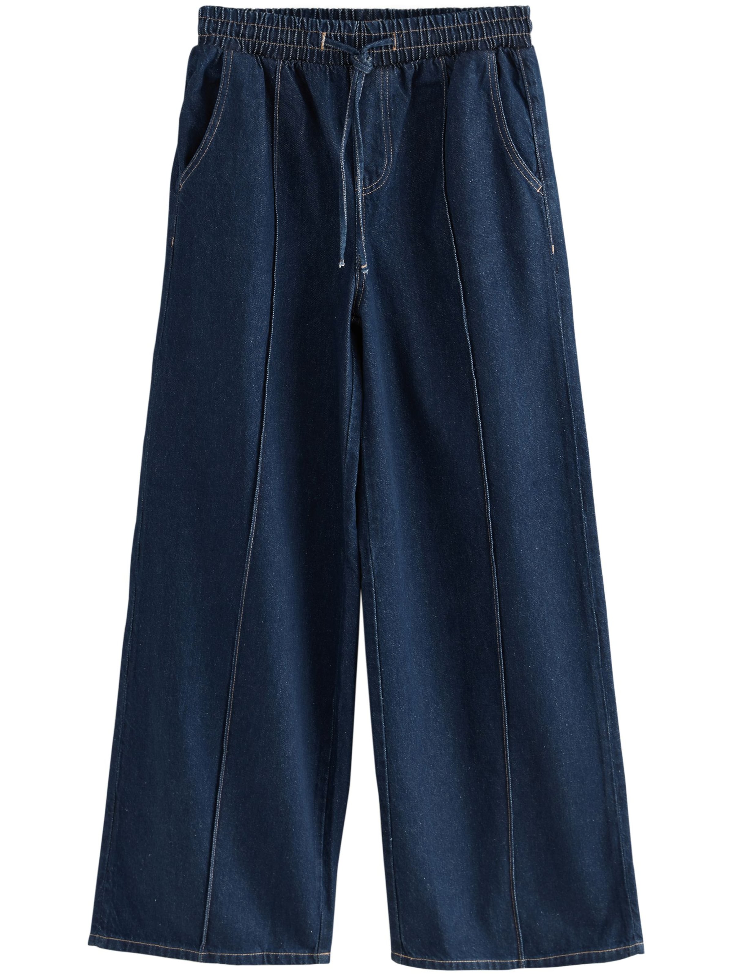 mėlyna Next Kliošinis Džinsai: priekis