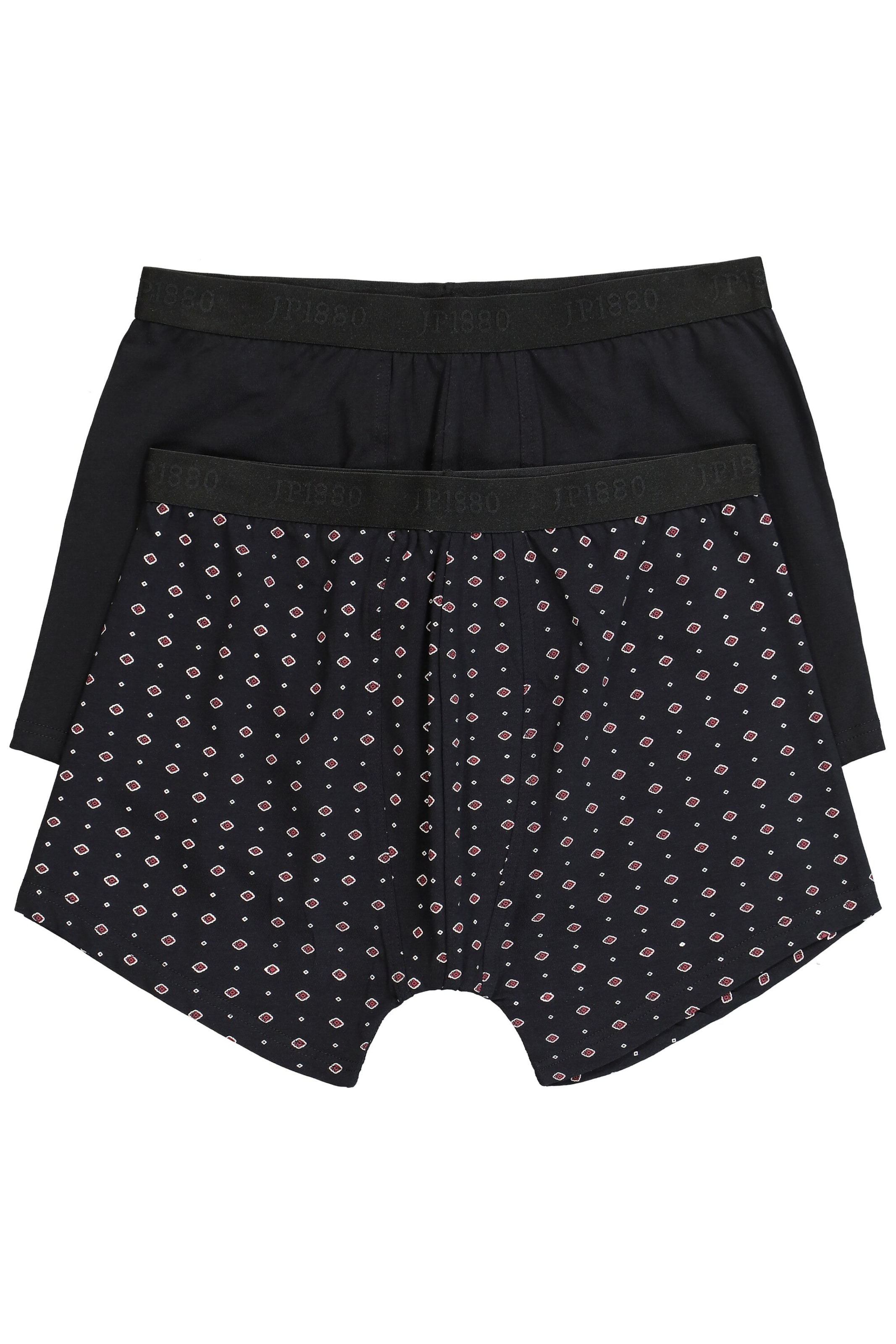 JP1880 Boxershorts in Schwarz: Vorderseite