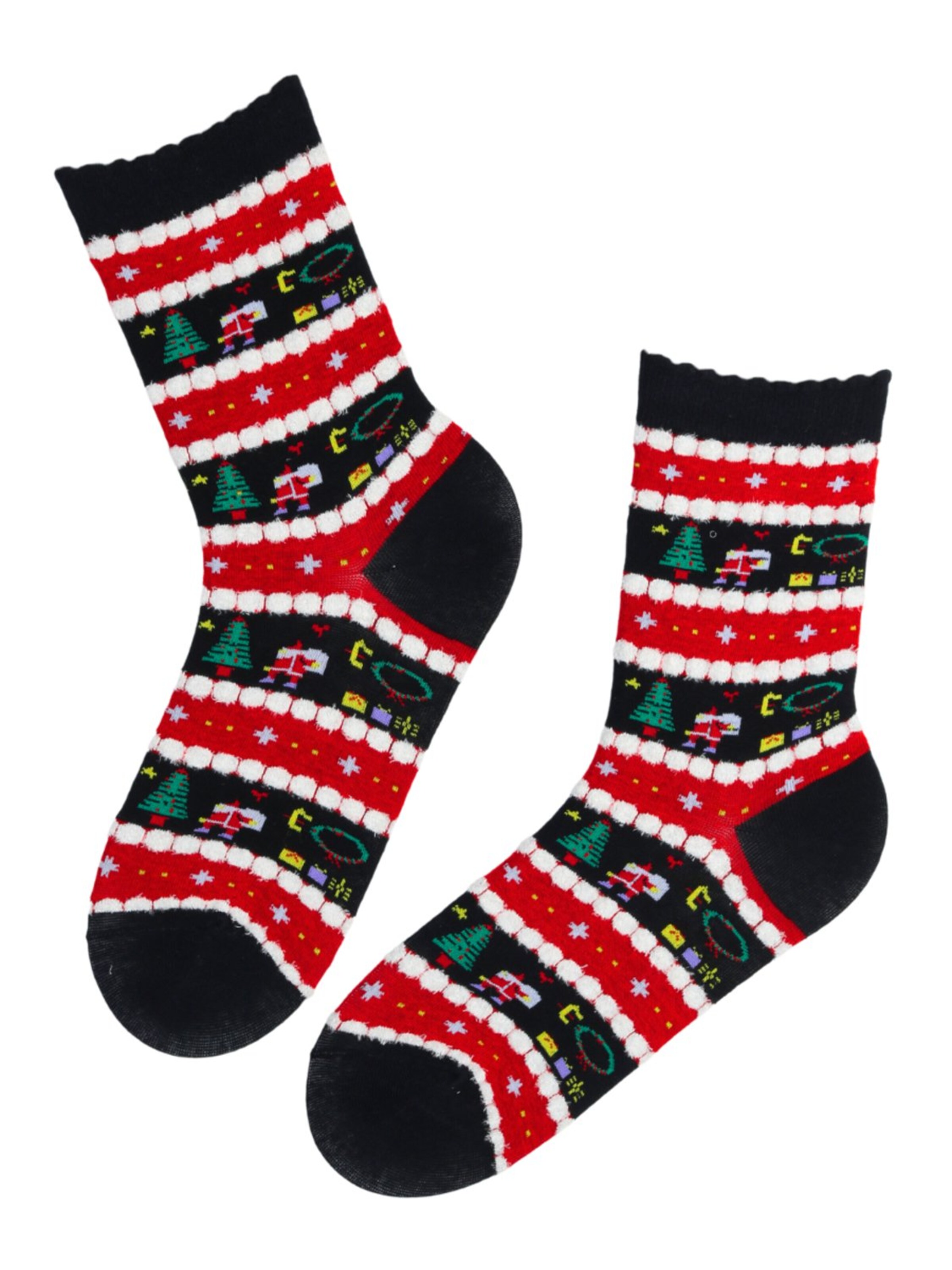 Sokisahtel Chaussettes en 36-40 en mélange de couleurs, Vue avec produit