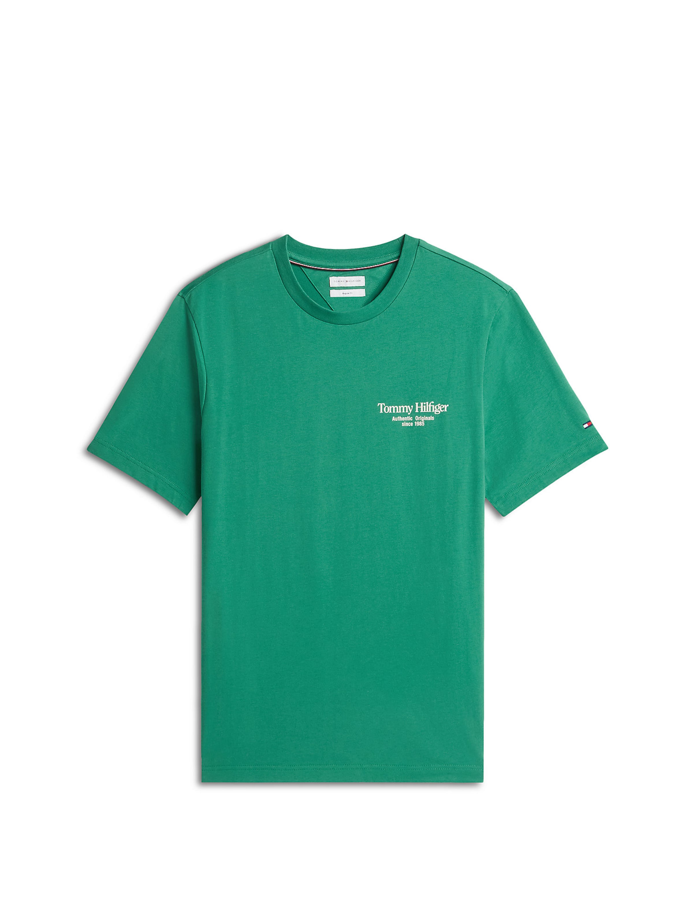 TOMMY HILFIGER Shirt in Green: front