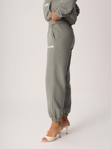 FEMSSY Loose fit Trousers 'LAZE SWEATPANTS GREEN' in Green