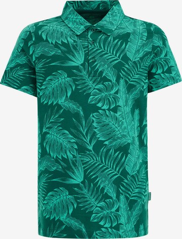 T-Shirt WE Fashion en vert : devant