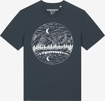 Maglietta di Watapparel in grigio: frontale