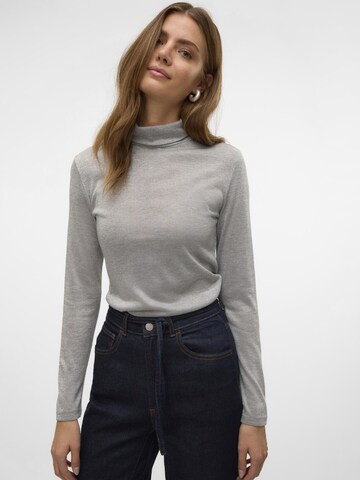 VERO MODA Shirt 'SARAH' in Zilver