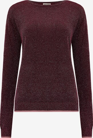 Sugarhill Brighton Sweater 'Rowena' in Red: front
