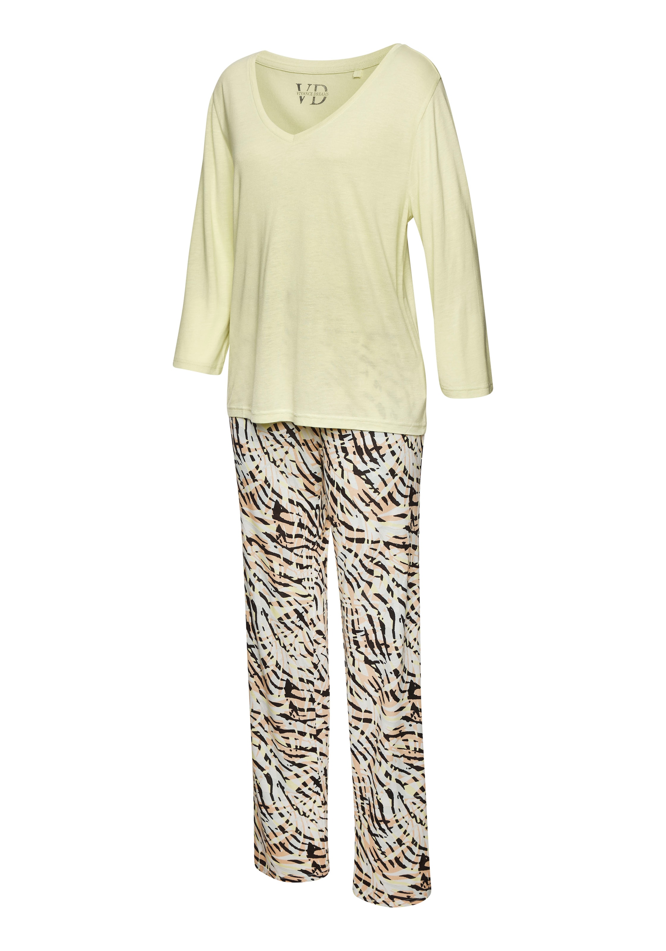 VIVANCE Pajama in Yellow