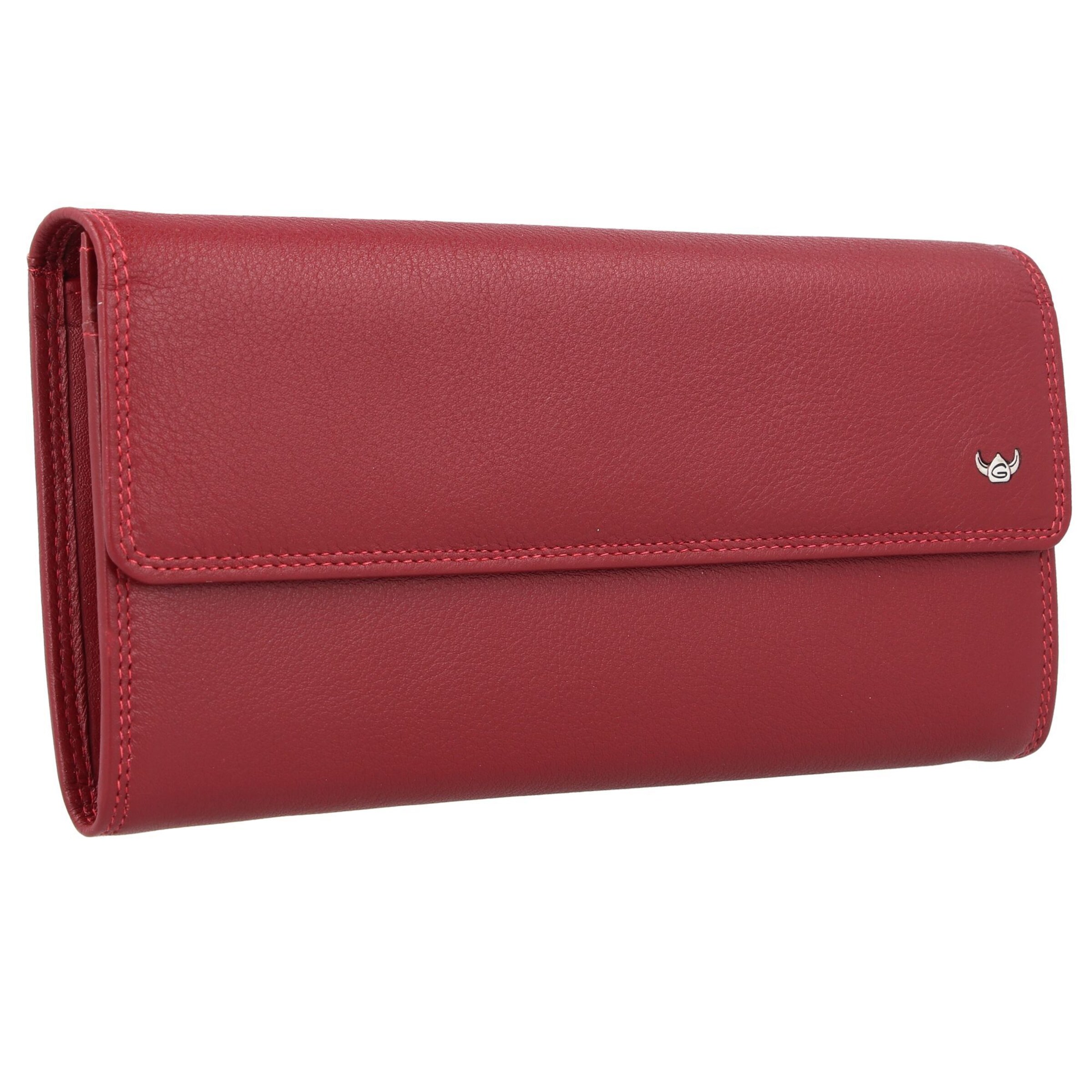 GOLDEN HEAD Wallet in Red