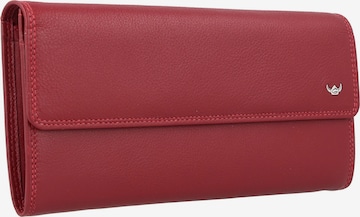 GOLDEN HEAD Wallet in Red