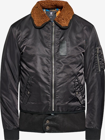 TUFFSKULL Jacke in braun / schwarz, Produktansicht